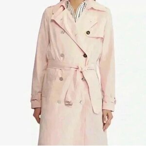 Ralph Lauren Trench Coat Pink